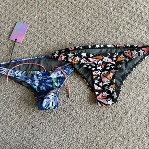 2 Jolyn Clothing Europe and Europe 2 style Bikini Bottoms